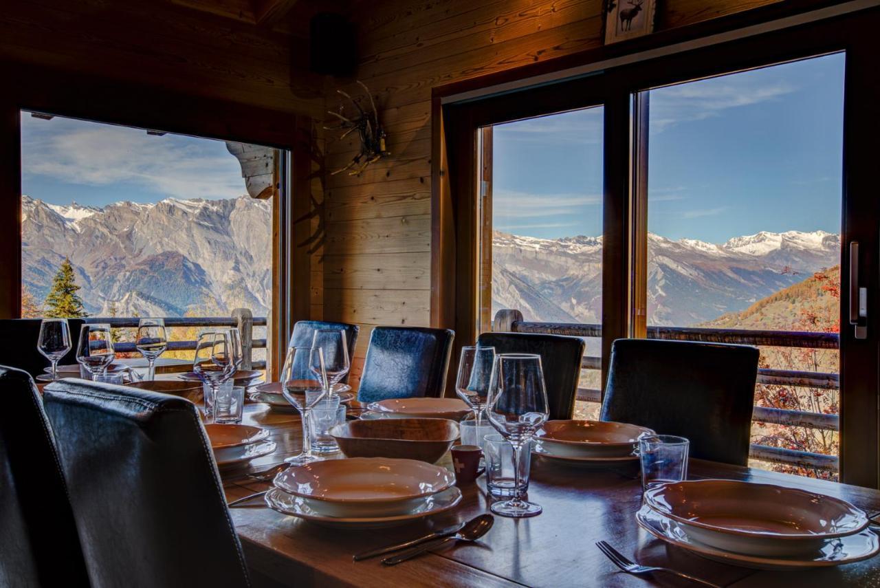 Chalet Le Cerf La Tzoumaz Dış mekan fotoğraf
