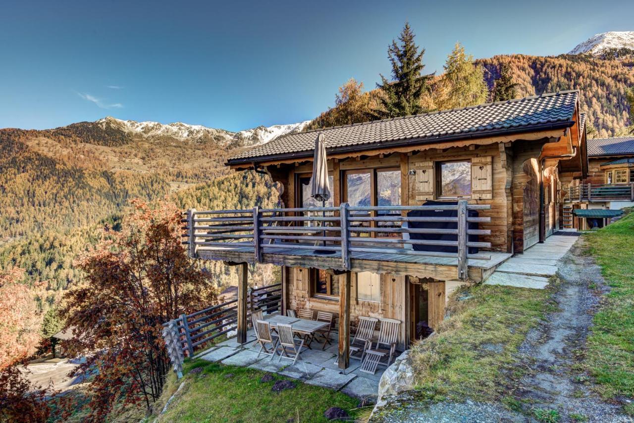 Chalet Le Cerf La Tzoumaz Dış mekan fotoğraf